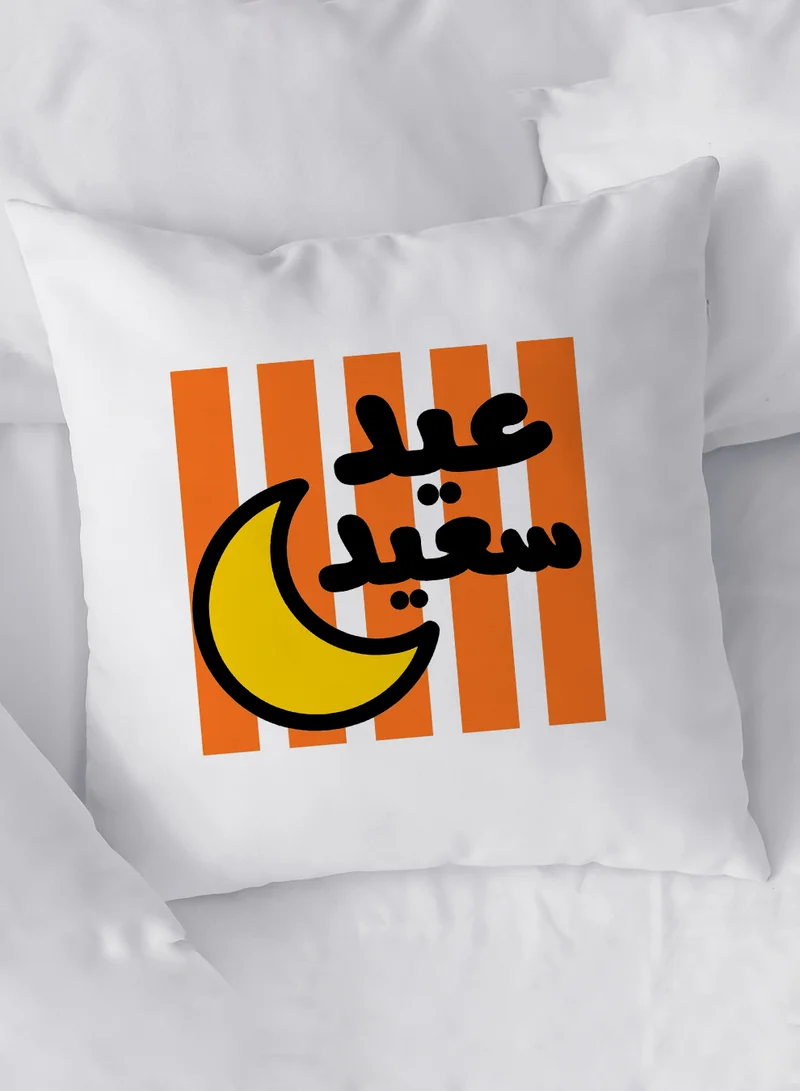 لوحة غطاء وسادة من البوليستر بتصميم عيد سعيد
